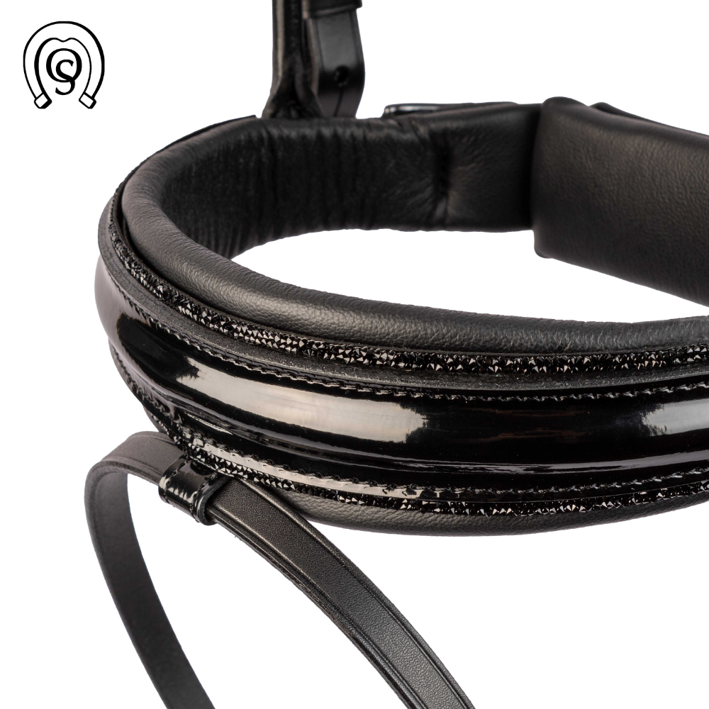 Otto Schumacher Trense München "Feel Good" - Focus Crystal Shading, Night line (Lack)