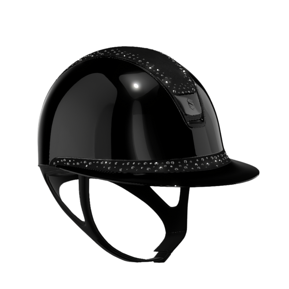 Samshield Reithelm Miss Shield 2.0 Shadowglossy Night Pearl black chrome black