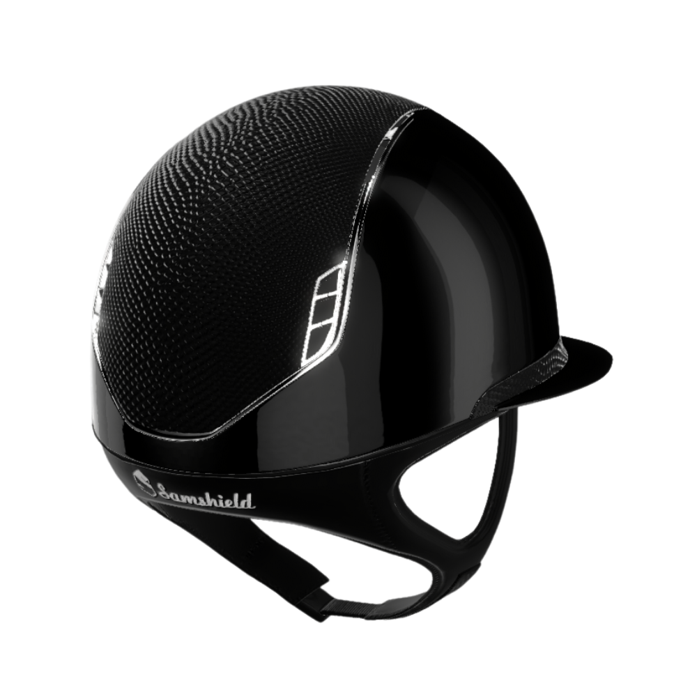 Samshield Reithelm Miss Shield 2.0 Shadowglossy Lezard black