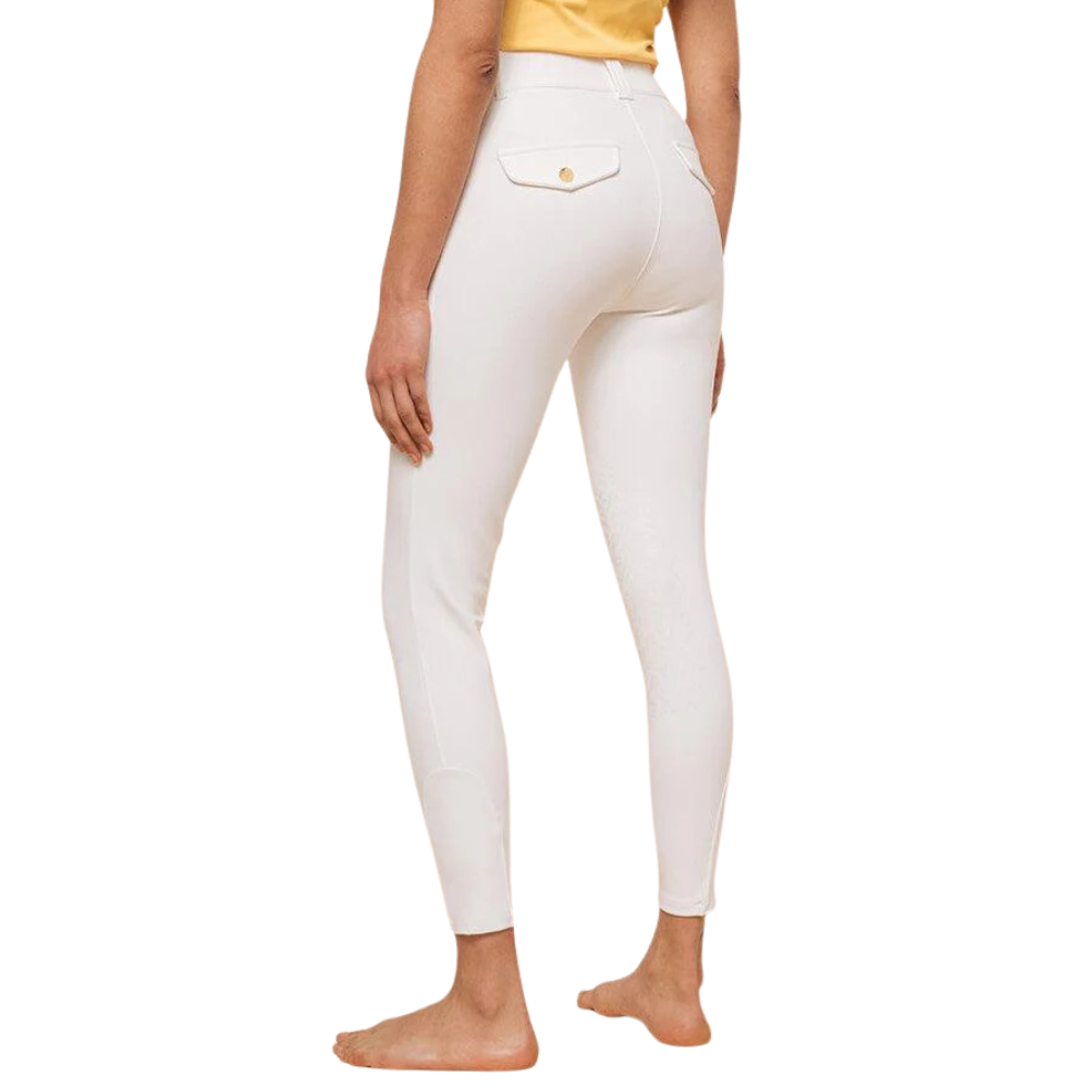 Dada Sport Giovani Grip Damenreithose weiß