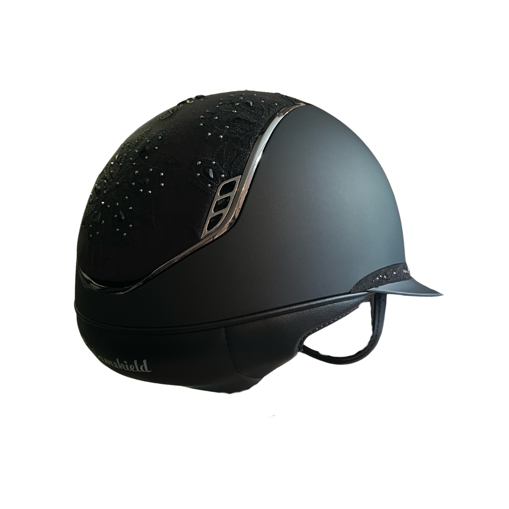 Samshield Reithelm Miss Shield 2.0 Shadowmatt Bloom Black