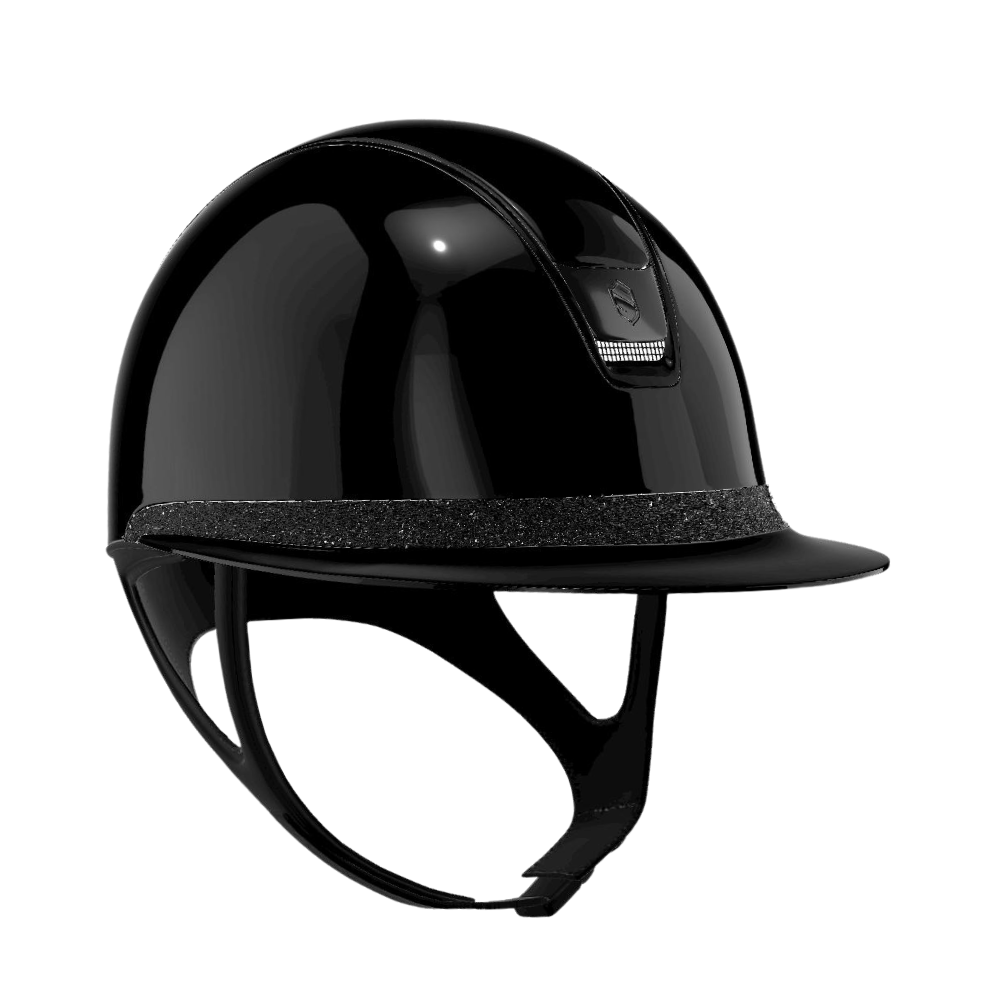 Samshield Reithelm Miss Shield 2.0 Shadowglossy Crystal Fabric Swarovski