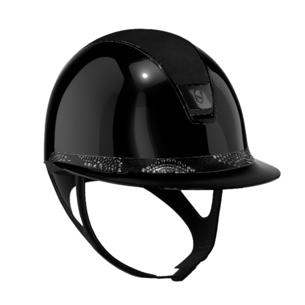 Samshield Reithelm Miss Shield 2.0 Shadowglossy Front Crystal Intarsia