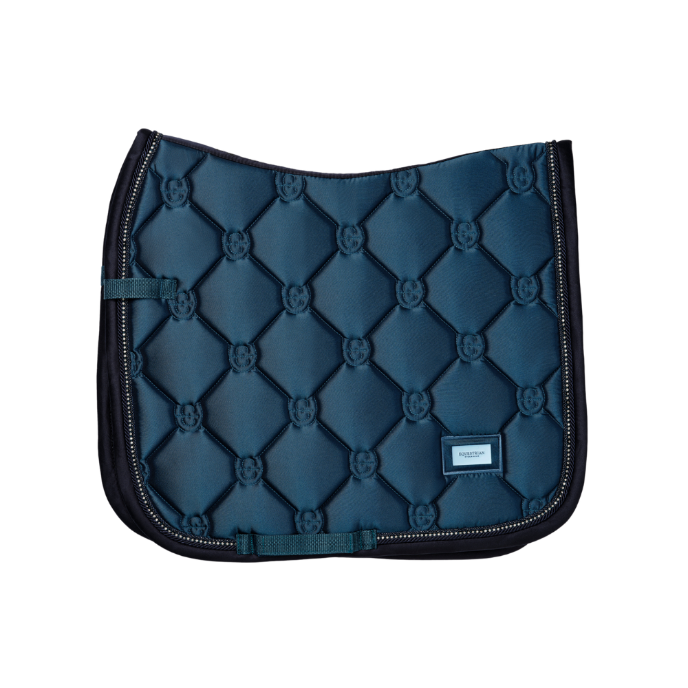 Equestrian Stockholm Dressurschabracke COB Crystal Shine Blue Meadow