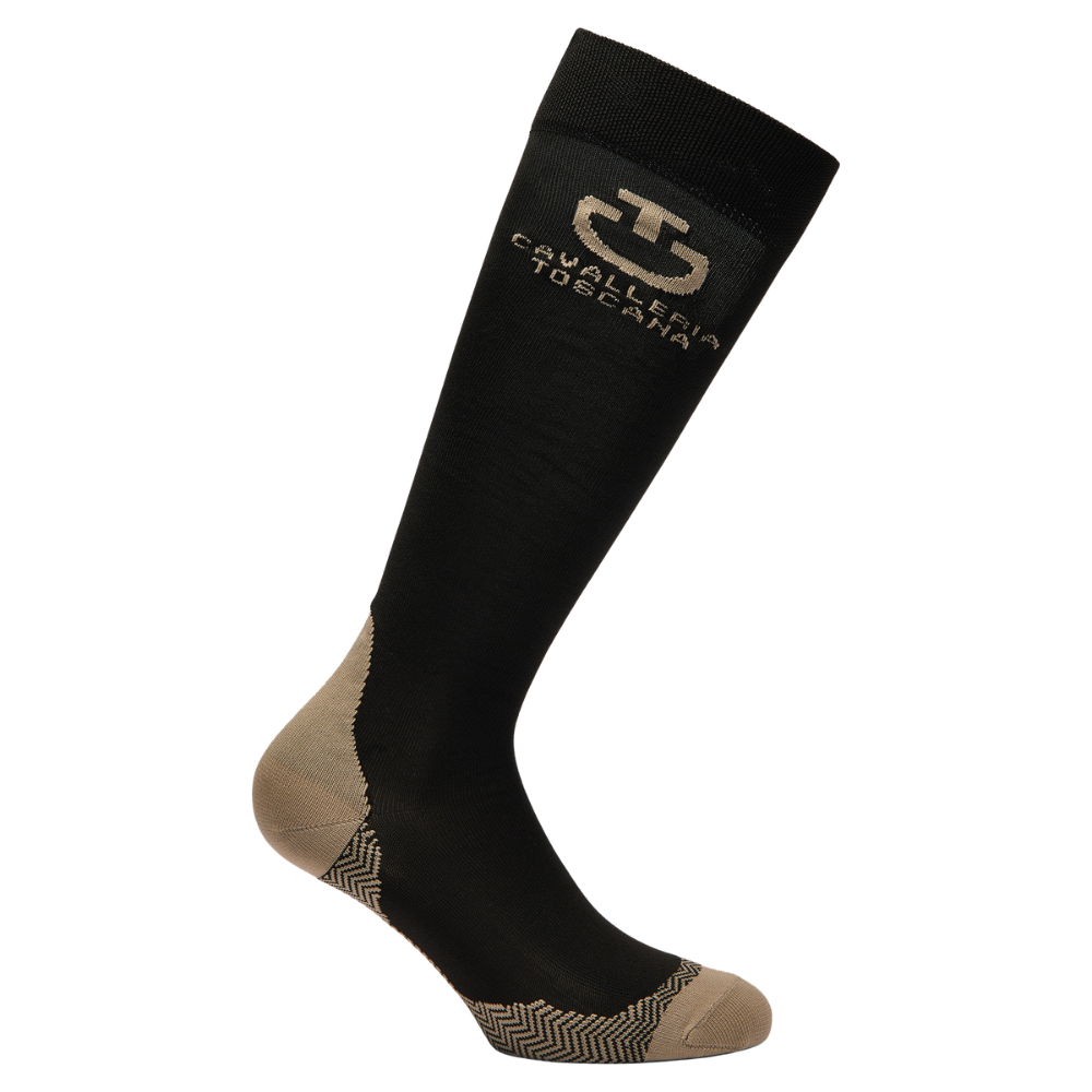 Cavalleria Toscana Jacquard Logosocken, 3er Pack, Herbst/Winter 2026
