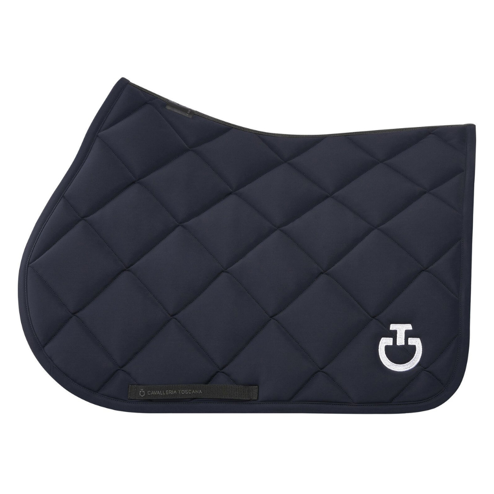 Cavalleria Toscana Diamond Quilted Jersey Schabracke Jumping, Frühjahr/Sommer 2024