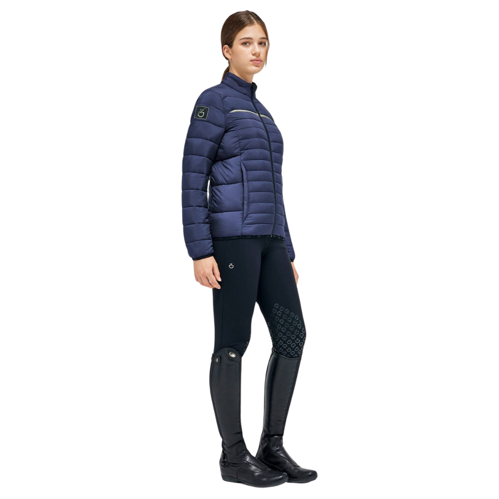 Cavalleria Toscana Damen Daunenjacke Team Highlight Quilted Nylon Puffer