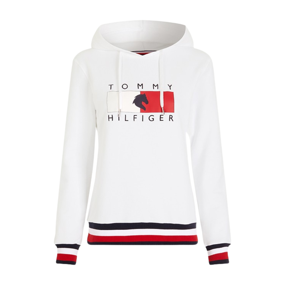Tommy Hilfiger Equestrian Hoodie Damen Statement