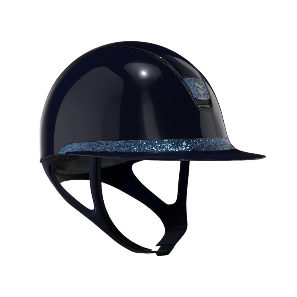 Samshield Reithelm Miss Shield 2.0 Shadowglossy Crystal Fabric Swarovski (Blue)