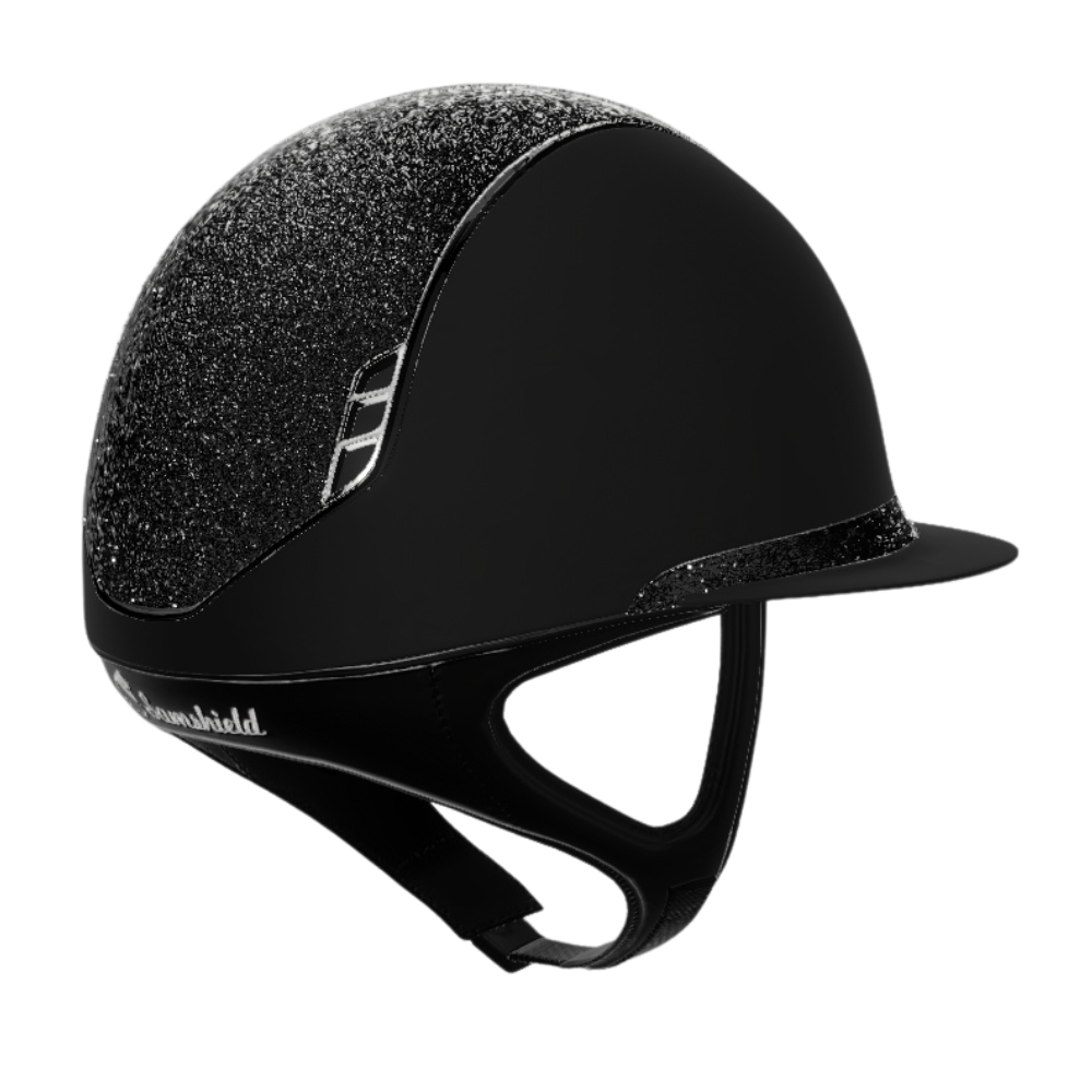 Samshield Reithelm Miss Shield 2.0 Shadowmatt Crystal Fabric Swarovski (Black)