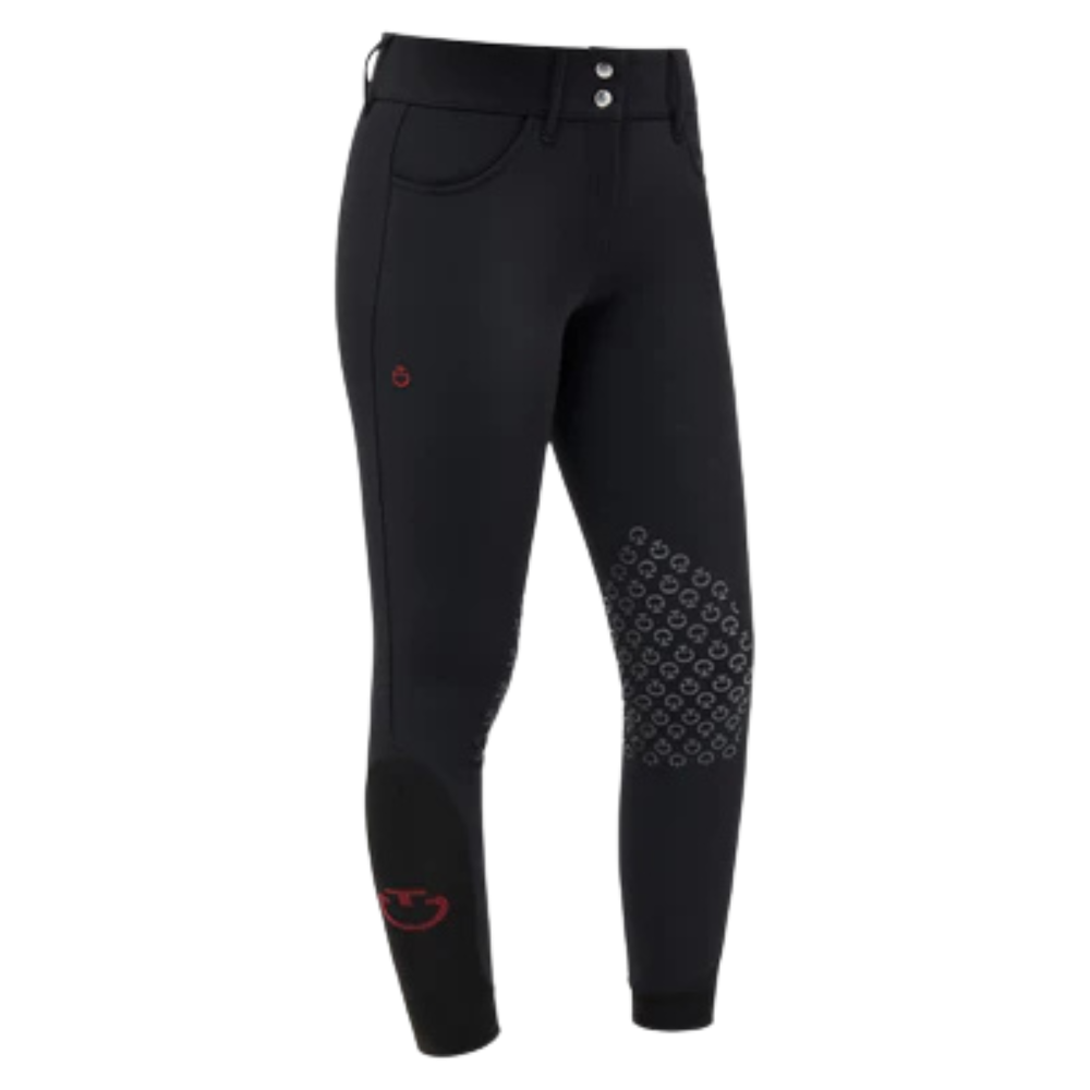 Cavalleria Toscana Winter Damenreithose American Grip Kniebesatz