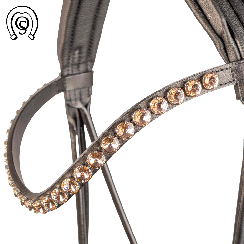 Otto Schumacher Trense München "Feel Good" - Rivoli XL Vintage Rose (Lack)