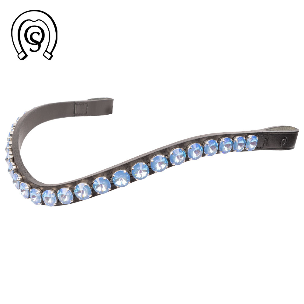 Otto Schumacher Stirnriemen Rivoli XL, einfarbig - (ocean delite)