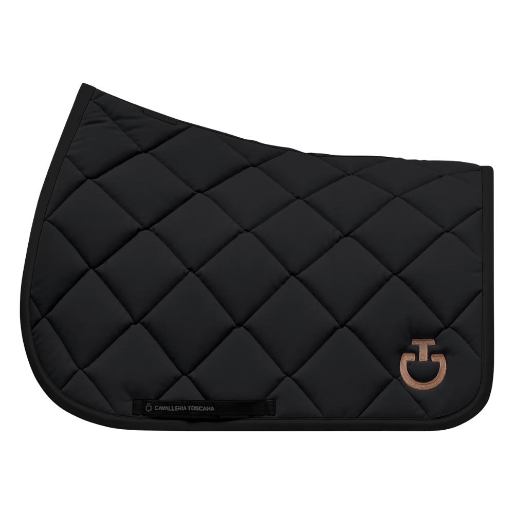Cavalleria Toscana Diamond Quilted Jersey Schabracke, Jumping, Herbst/Winter2025
