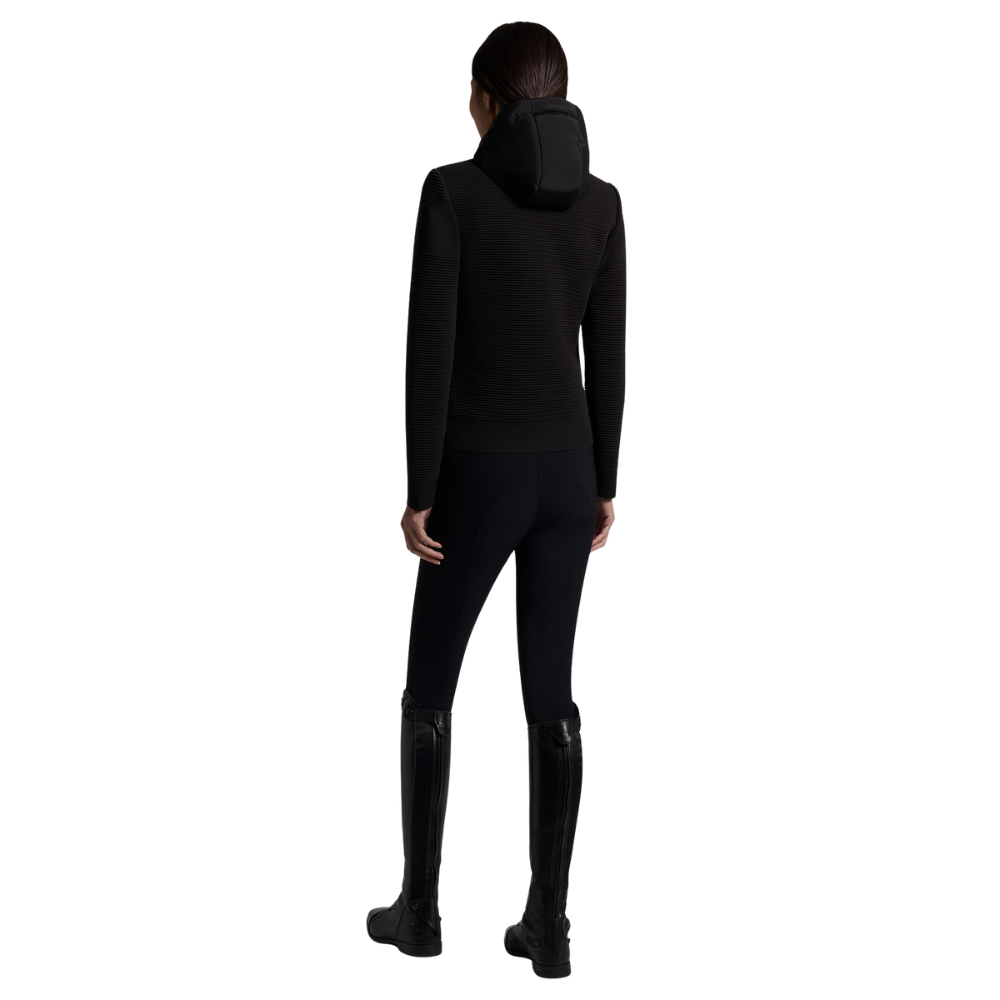 Cavalleria Toscana Damenjacke Hybrid Puffer/Tech Knit Hooded, Herbst/Winter 2025