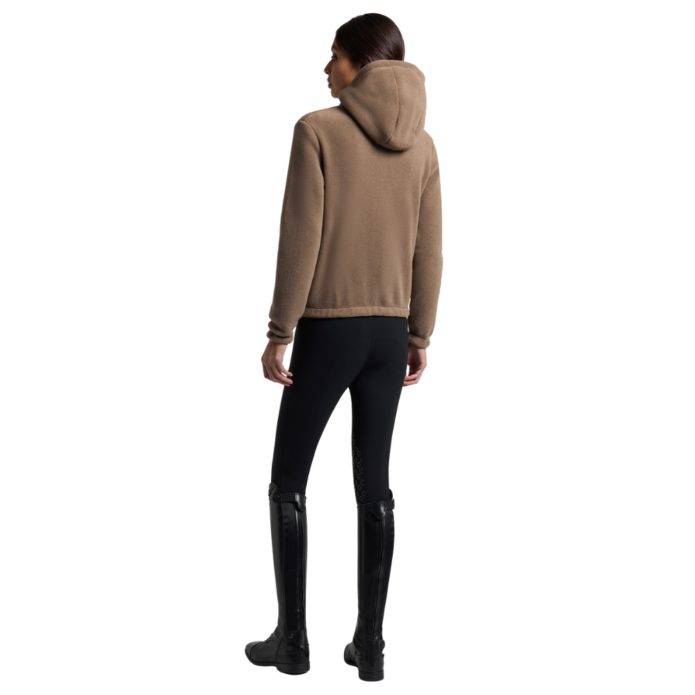 Cavalleria Toscana Damen Fleece Zip Hoodie, Herbst/Winter 2025