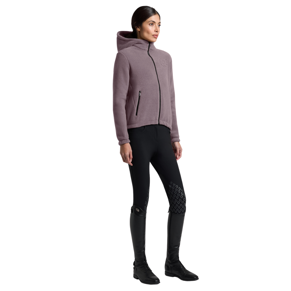 Cavalleria Toscana Damen Fleece Zip Hoodie, Herbst/Winter 2025