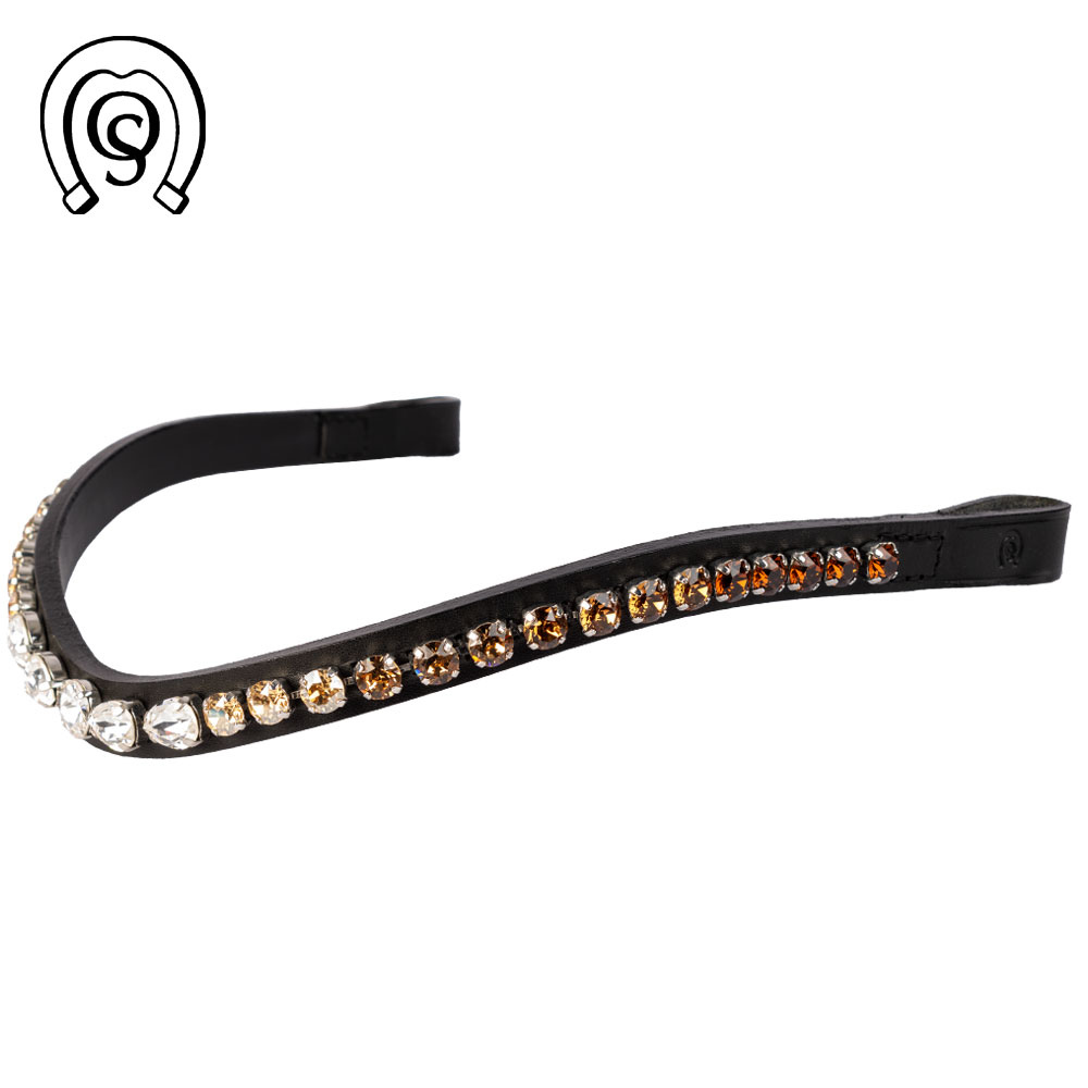 Otto Schumacher Stirnriemen Glamour Shading braun