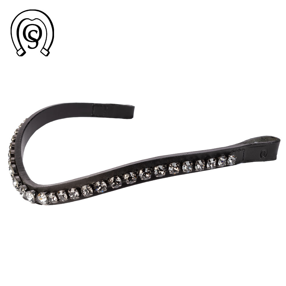 Otto Schumacher Stirnriemen Glamour Dark Silver Night