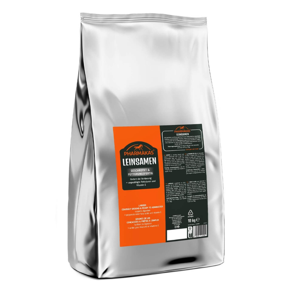 Pharmakas Leinsamen Fütterungsfertig