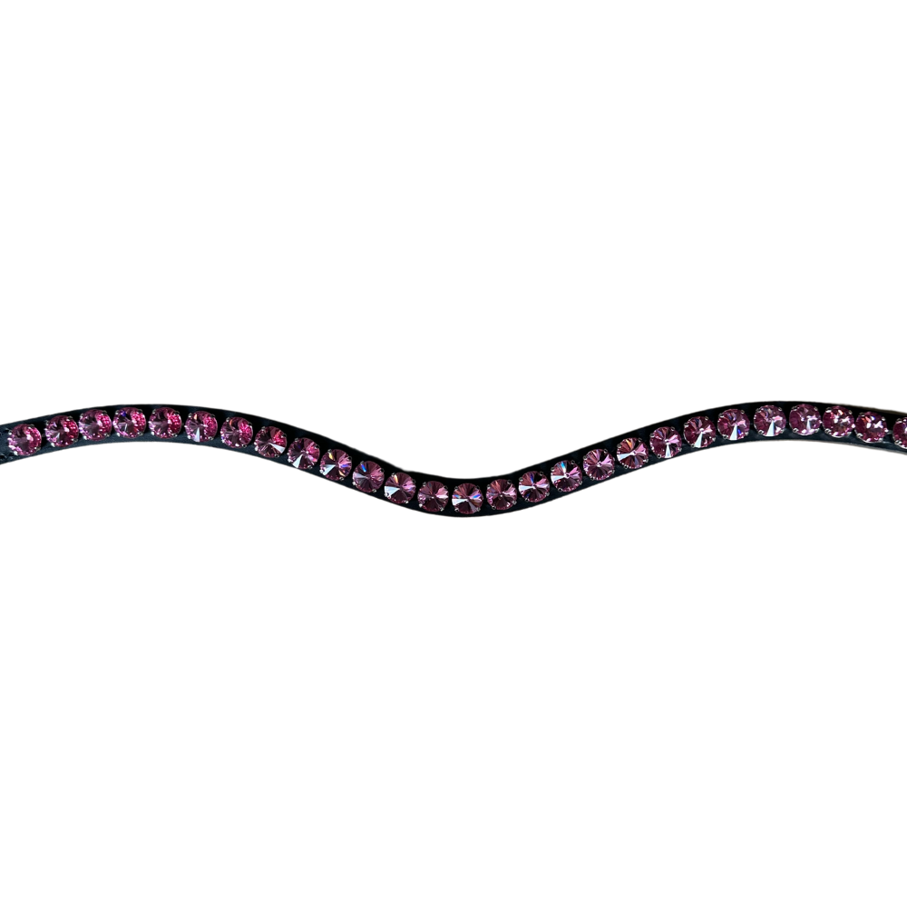 Otto Schumacher Stirnriemen Rivoli XL, einfarbig - (rose)