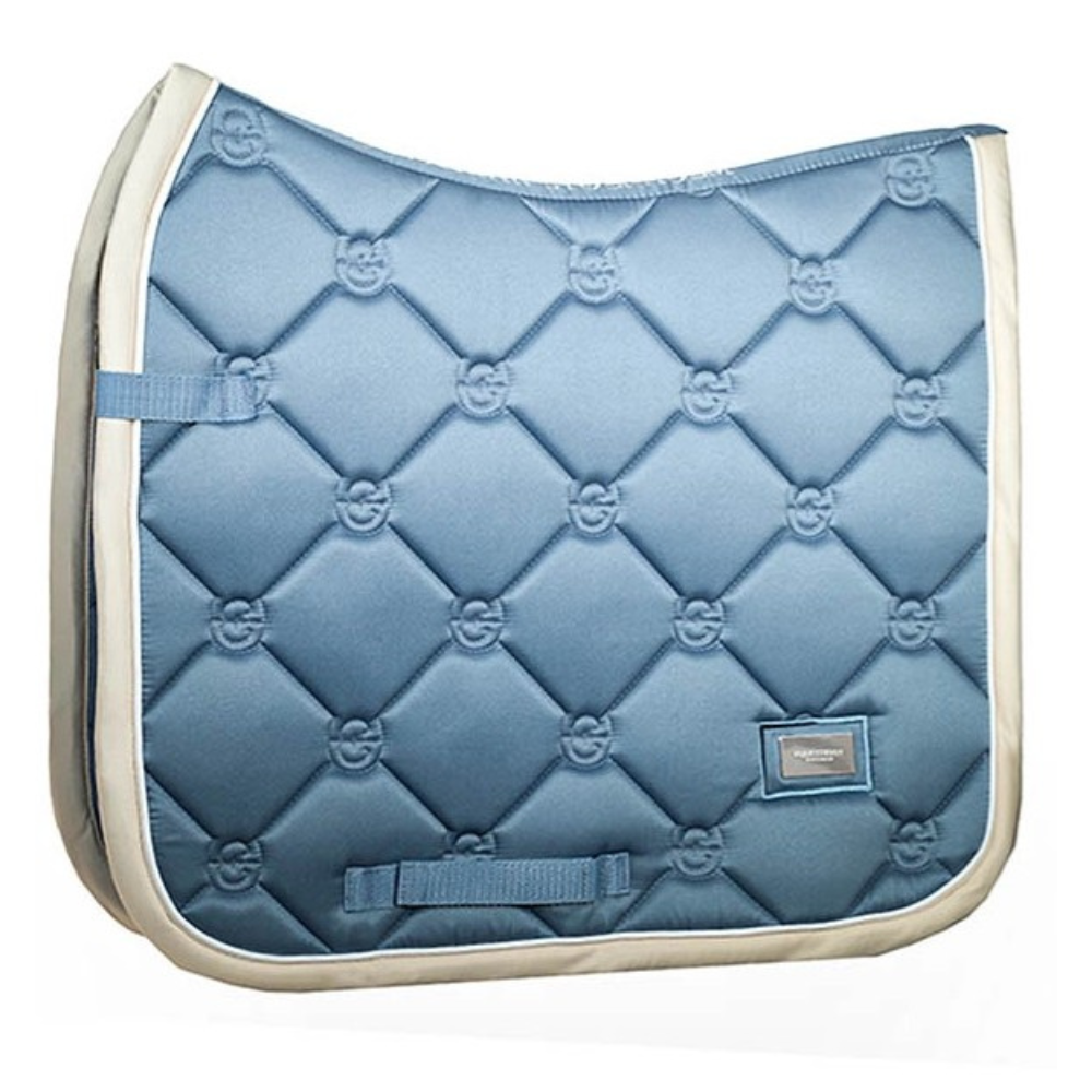 Equestrian Stockholm Dressurschabracke COB Stone Blue