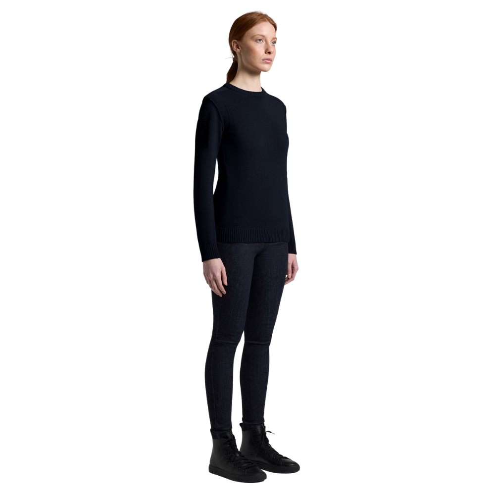 Cavalleria Toscana Damen Pure Wool Crew Neck Sweater, Herbst/Winter 2025