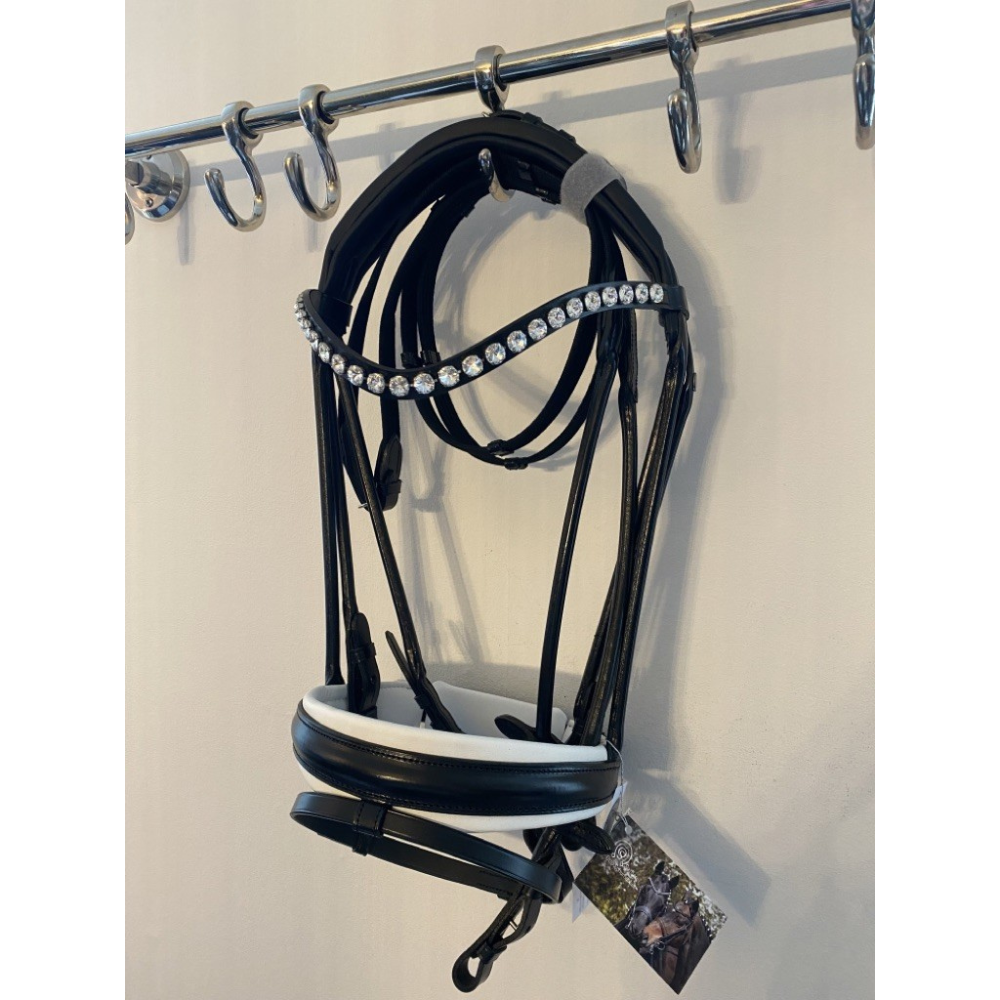 Otto Schumacher Trense München "Feel Good" - Rivoli Crystal (weiß gepolstert)