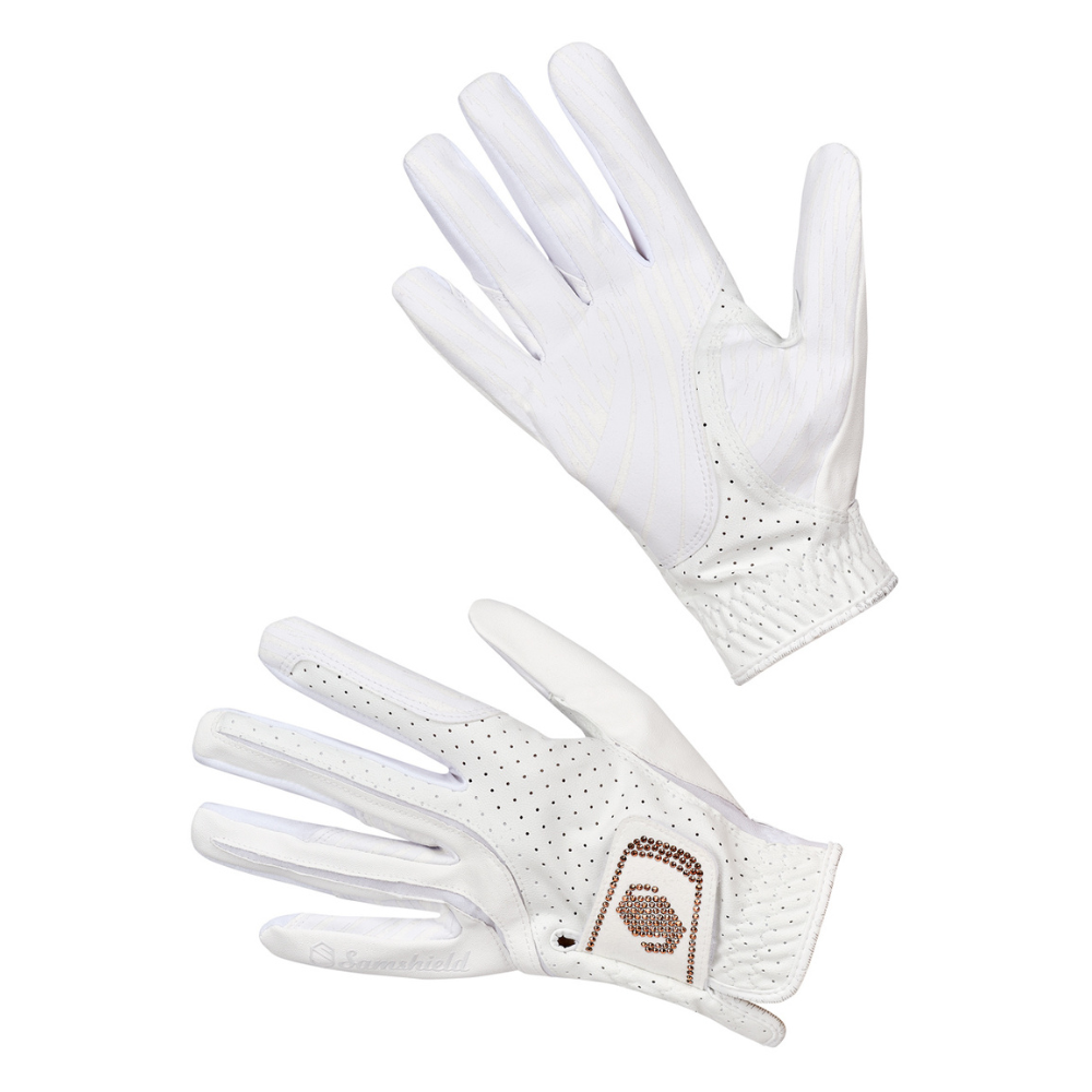 Samshield Handschuhe V-skin Swarovski Rose weiss