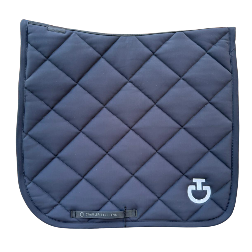 Cavalleria Toscana New Diamond Quilted Jersey Schabracke Dressur, Frühjahr/Sommer 2024