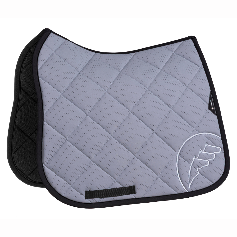 Equiline Schabracke Lilac Grey mit Rautensteppung S25