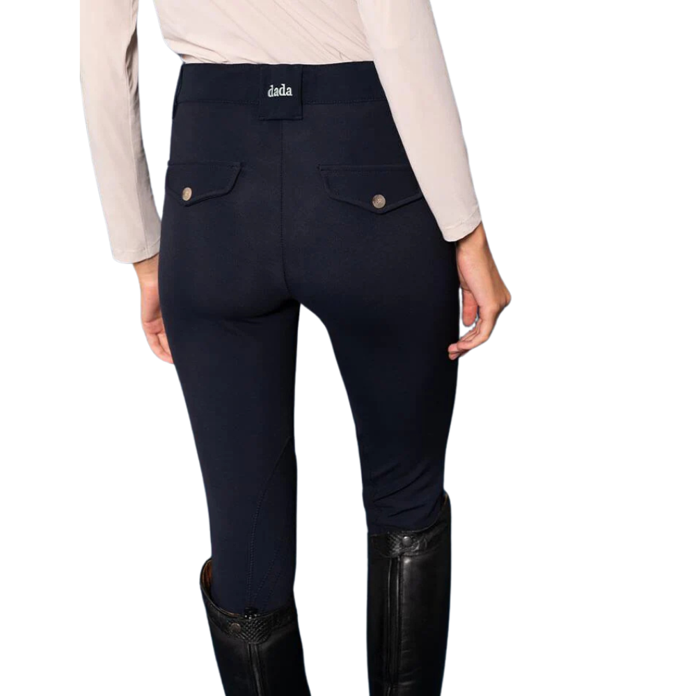 Dada Sport Giovani Winter-Damenreithose Kniebesatz