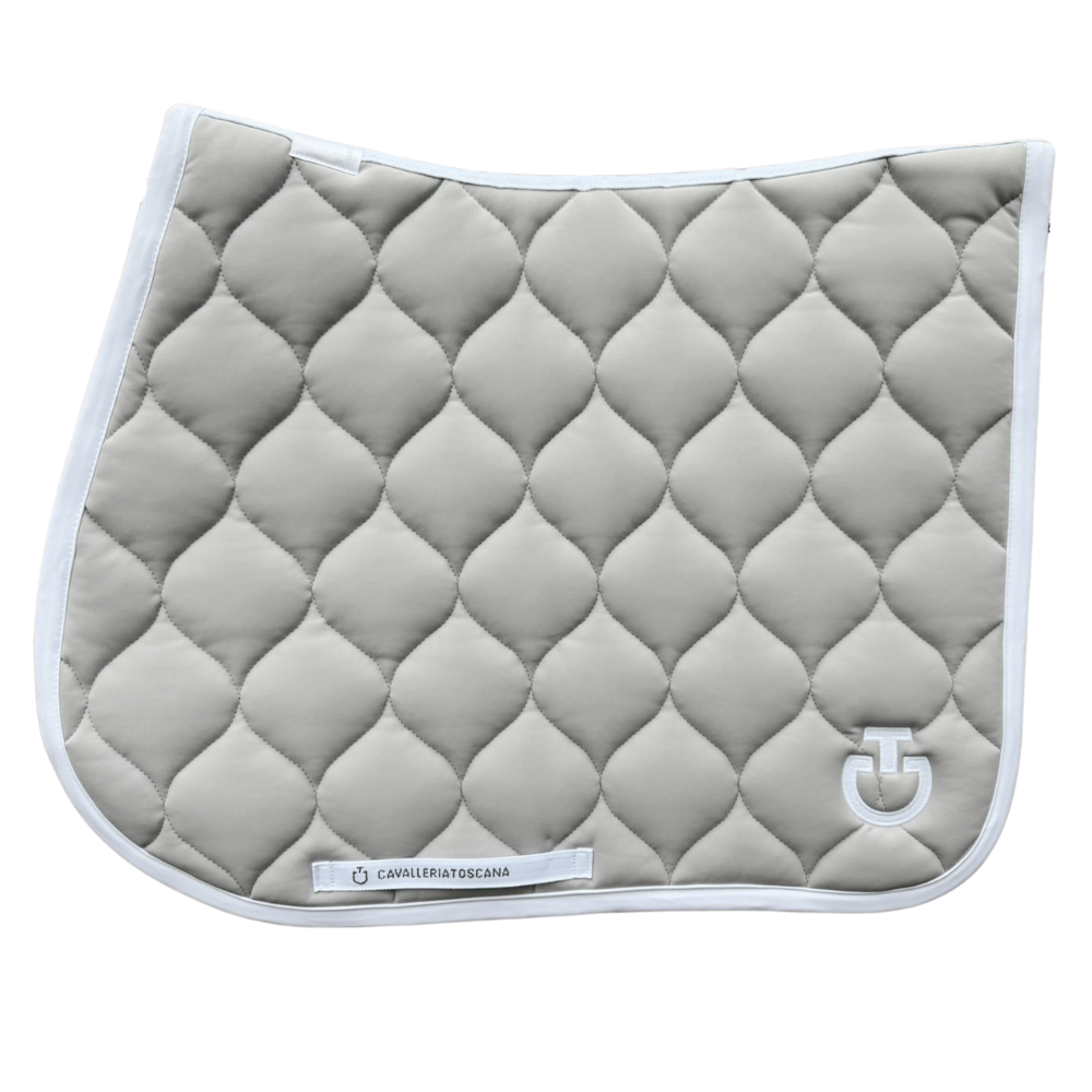 Cavalleria Toscana New Circular Quilted Jersey Schabracke Jumping, Frühjahr/Sommer 2024