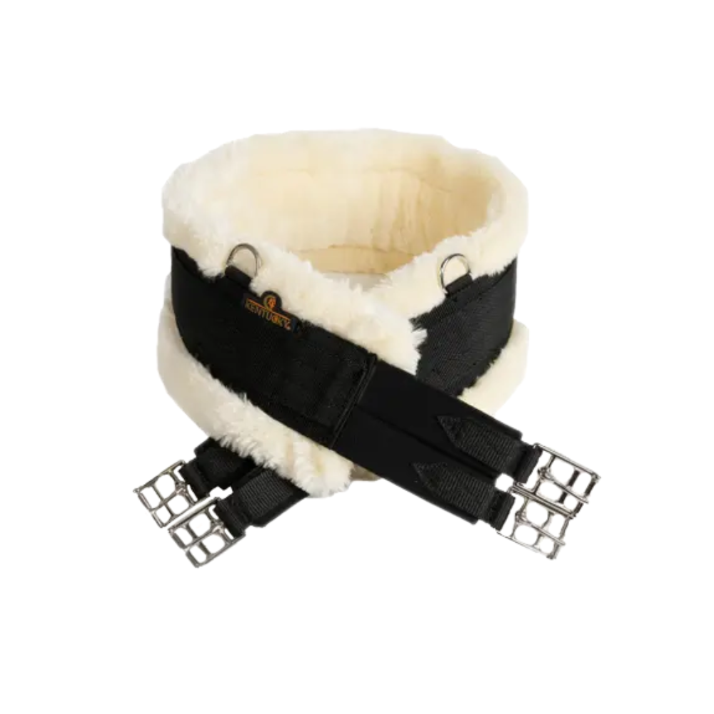 Kentucky Lammfell Sattelgurt