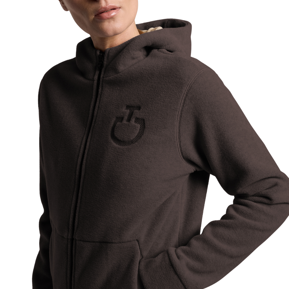 Cavalleria Toscana Damen Fleece Zip Hoodie, Herbst/Winter 2026