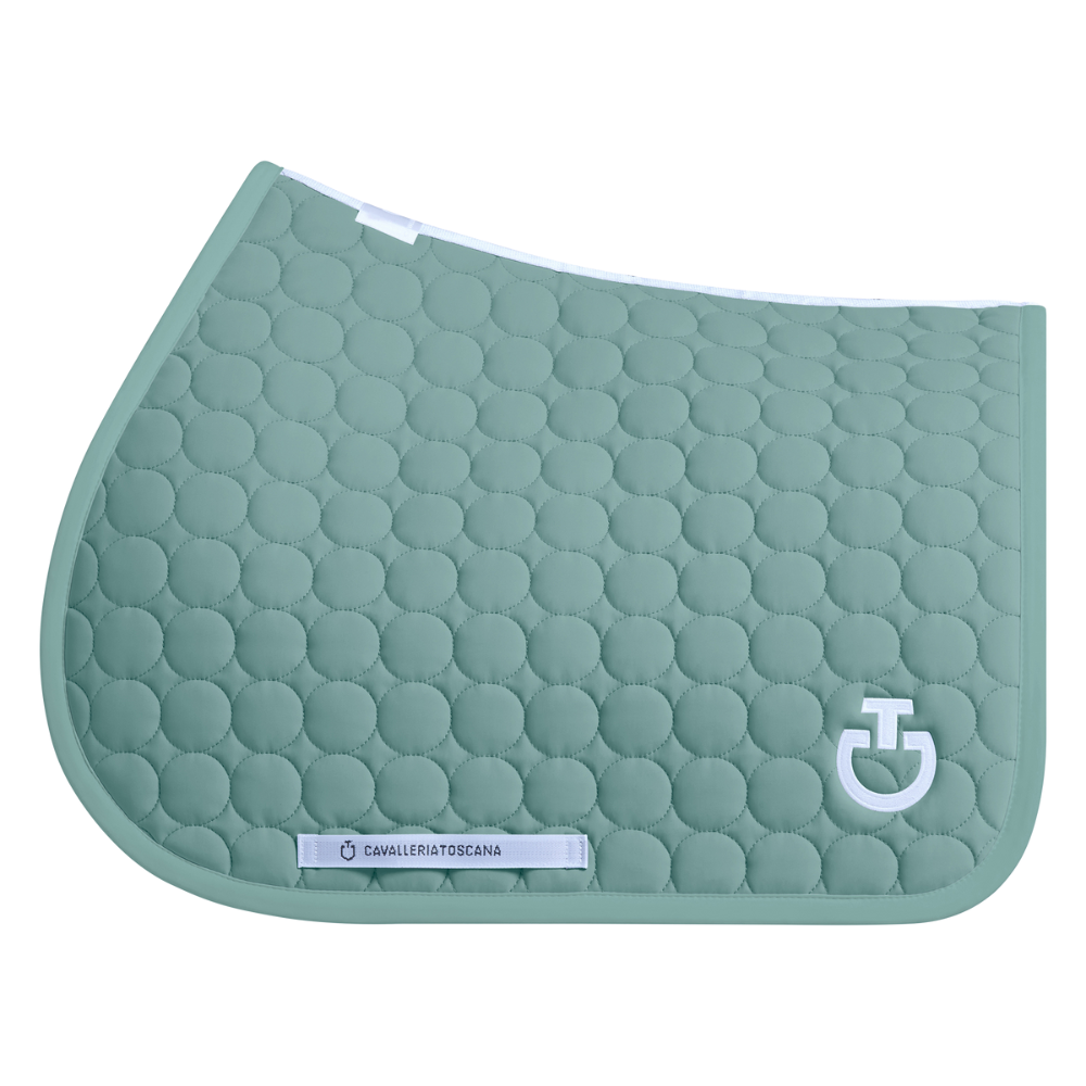 Cavalleria Toscana Circle Quilted Jumping Springschabracke, Frühjahr/Sommer 2025