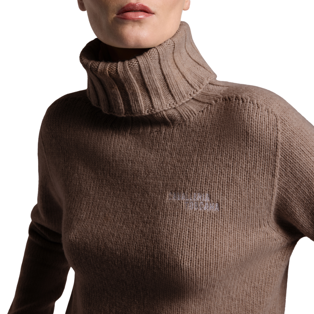 Cavalleria Toscana Damen Pure Wool Turleneck Sweater, Herbst/Winter 2026