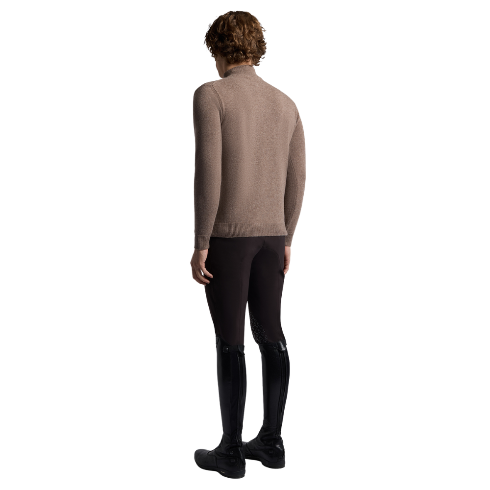 Cavalleria Toscana Herren, Pure Wool Half Zip Turleneck Sweater, Herbst/Winter 2026