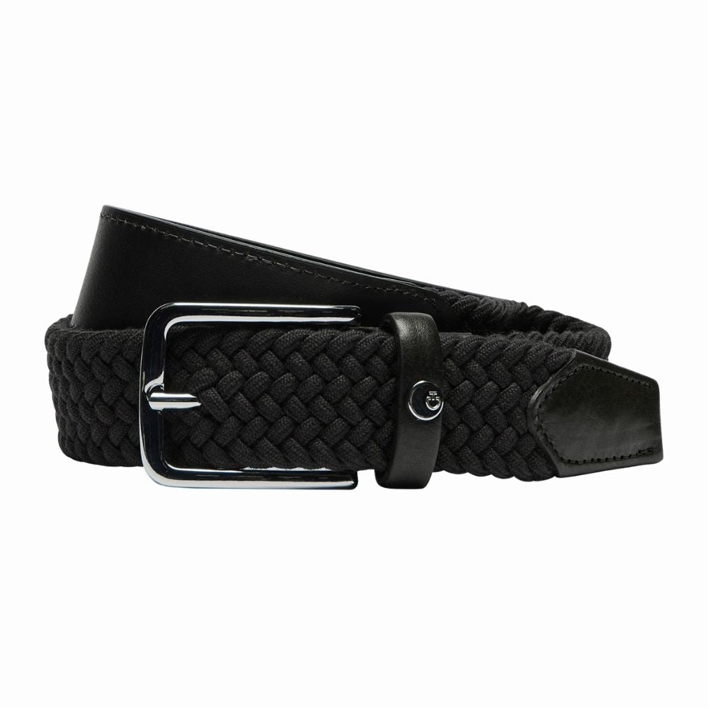 Cavalleria Toscana elastischer Gürtel aus Leder/Wolle für Herren, Herbst/Winter 2026