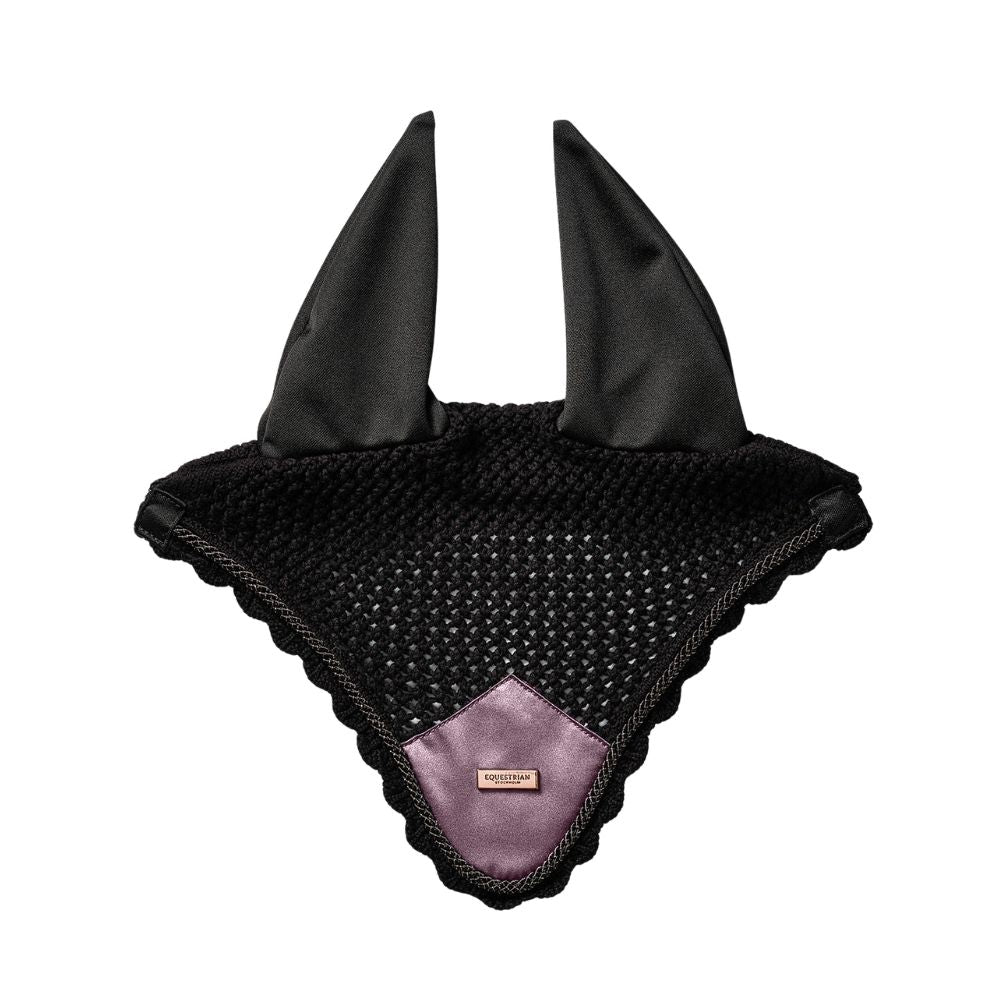Equestrian Stockholm Fliegenhaube Black Blush