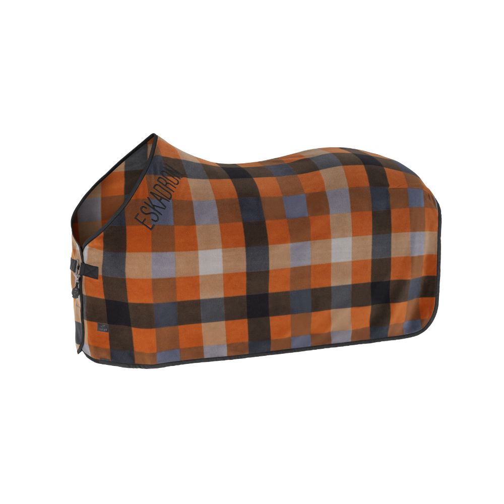 Eskadron Abschwitzdecke FLEECE CHECK, Platinum 26
