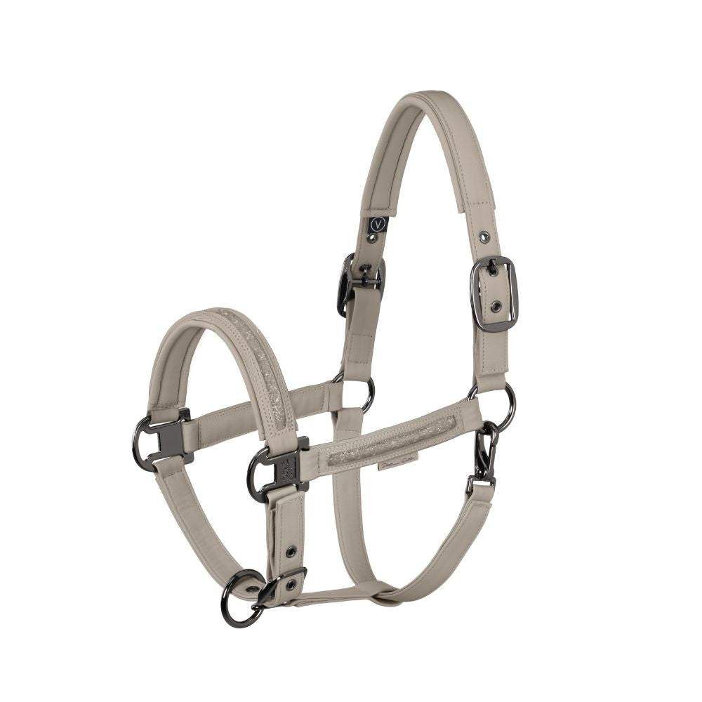 Eskadron Halfter FAUX LEATHER JEWEL DP, Platinum 26