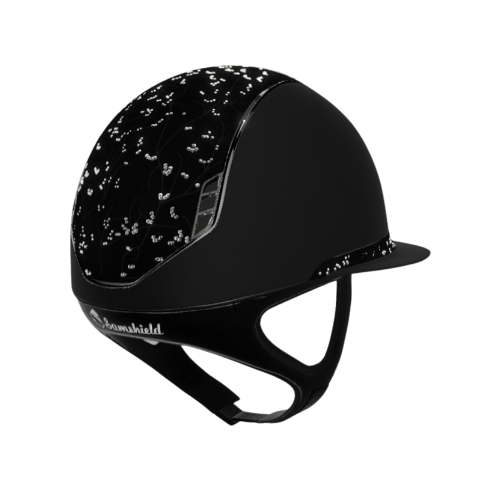 Samshield Reithelm Miss Shield 2.0 Shadowmatt Crystal Leaf (black)