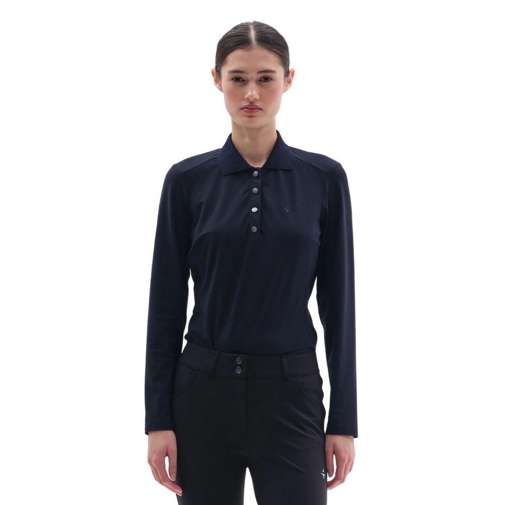 Trolle Company Damen Long Sleeve Polo w. Snap, SS26