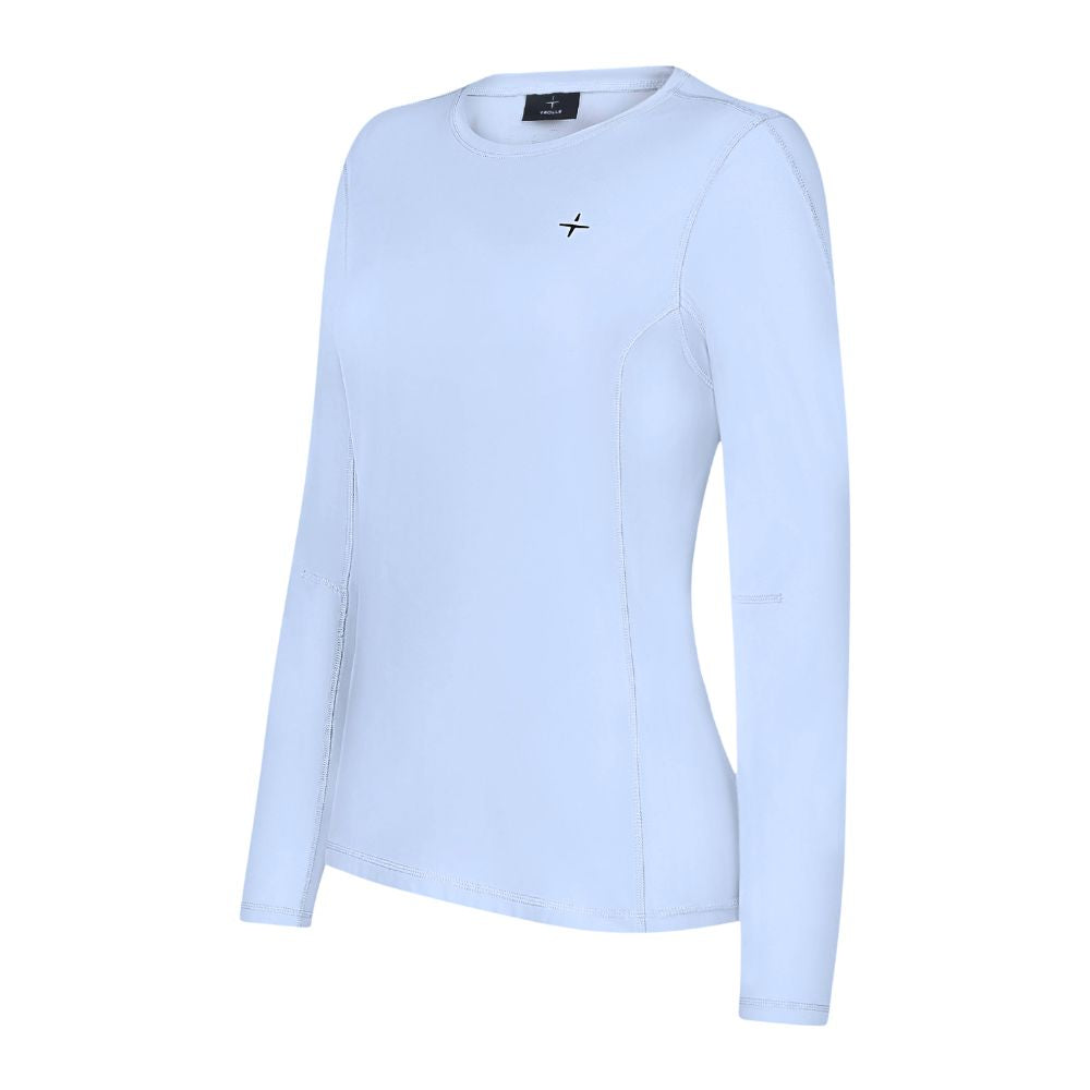 Trolle Company Damen Long Sleeve Perforated T-Shirt, SS26