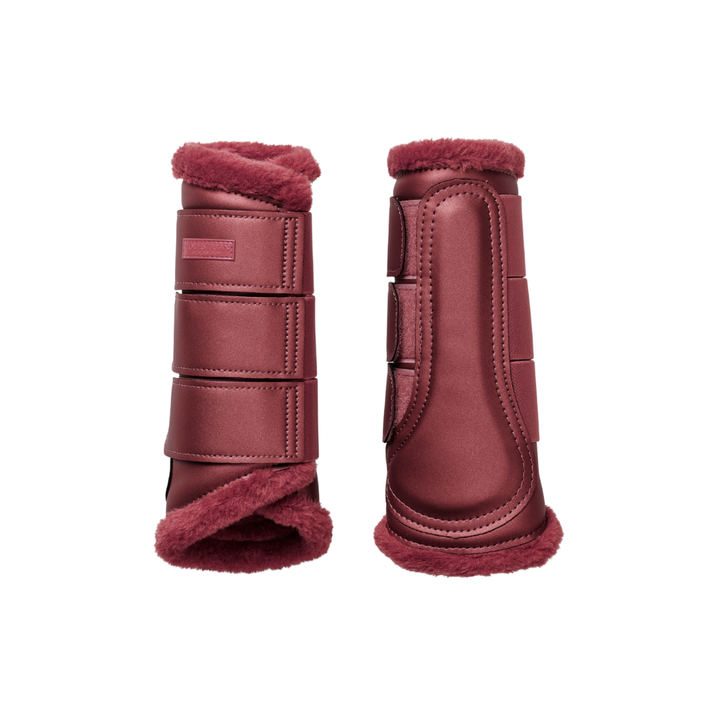 Equestrian Stockholm Gamaschen mit Fell Amber Rose
