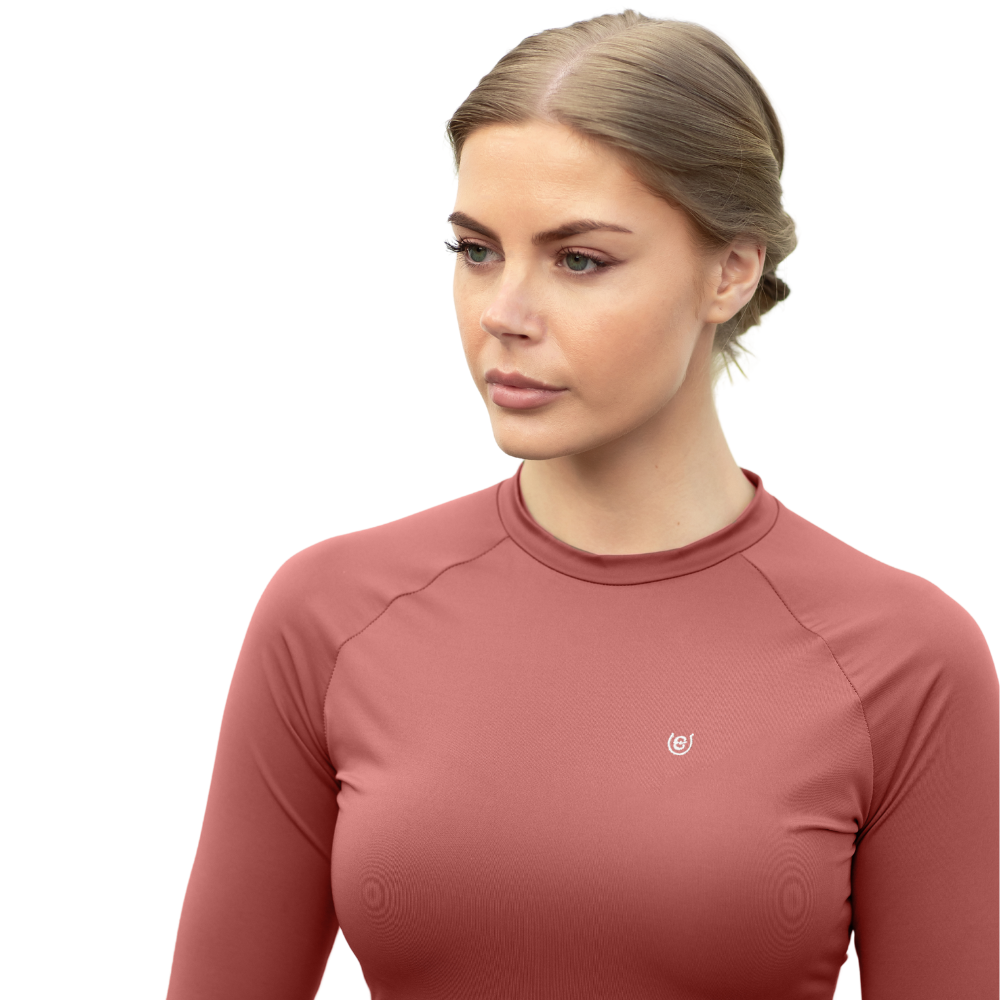 Equestrian Stockholm Dynamic Base Layer Top Amber Rose