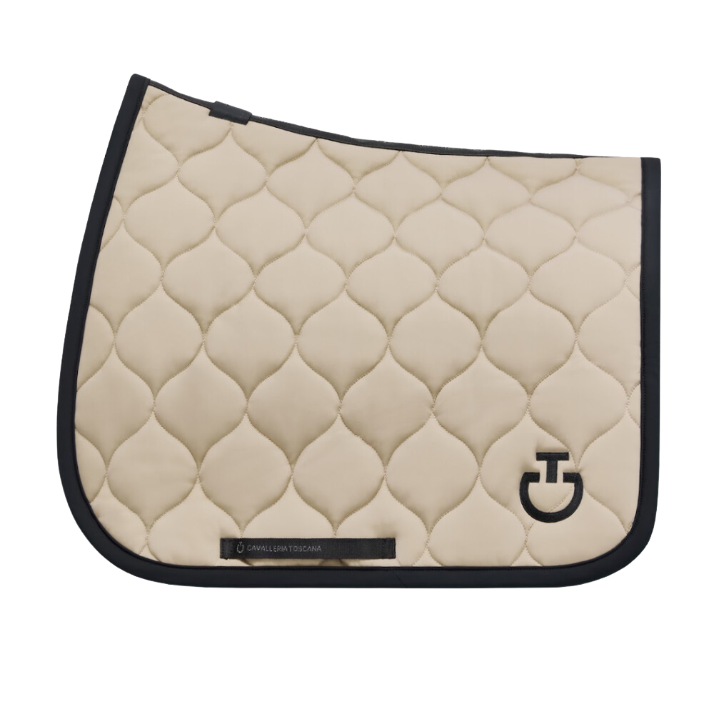 Cavalleria Toscana New Circular Quilted Jersey Schabracke Jumping, Frühjahr/Sommer 2024