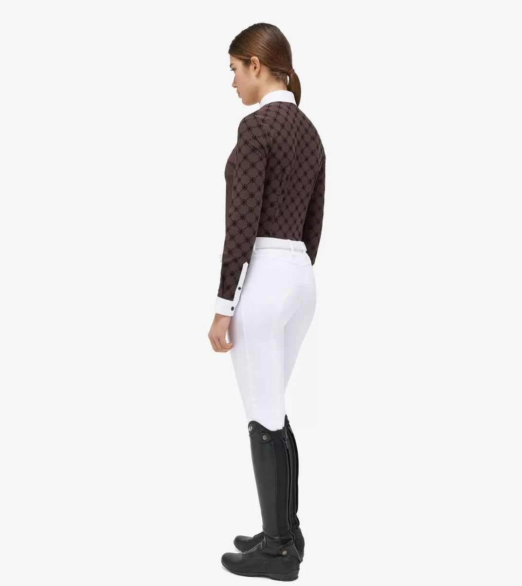 Cavalleria Toscana Turniershirt Mini Orbit Flock Printed Jersey, Holiday2023 Collection