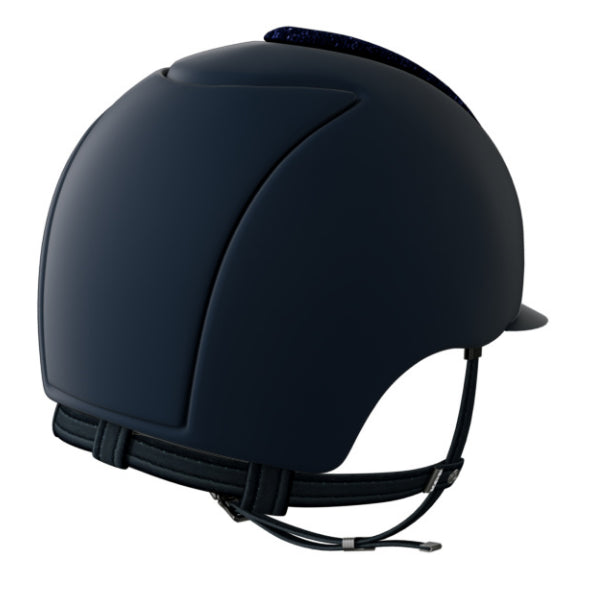 KEP Reithelm Cromo Textile Glitzer blau